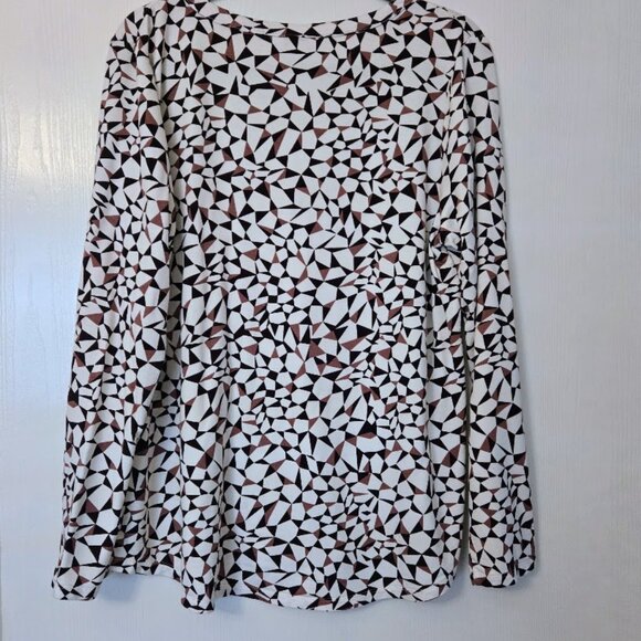 Liz Claiborne L/S tunic top Size XL NWT - Picture 4 of 5